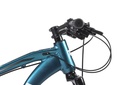 BICICLETA MTB THOR R29 24V ALUMINIO AZUL/BLANCO/AMARILLO TALLE L