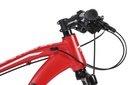 BICICLETA MTB THOR R29 24V ALUMINIO ROJO/NEG/BLANCO TALLE S