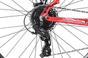 BICICLETA MTB THOR R29 24V ALUMINIO ROJO/NEG/BLANCO TALLE L