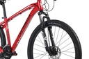 BICICLETA MTB THOR R29 24V ALUMINIO ROJO/NEG/BLANCO TALLE L