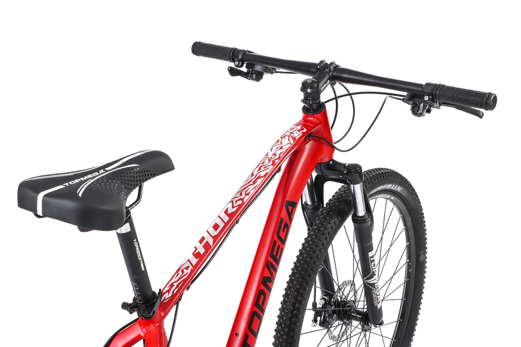 BICICLETA MTB THOR R29 24V ALUMINIO ROJO/NEG/BLANCO TALLE L
