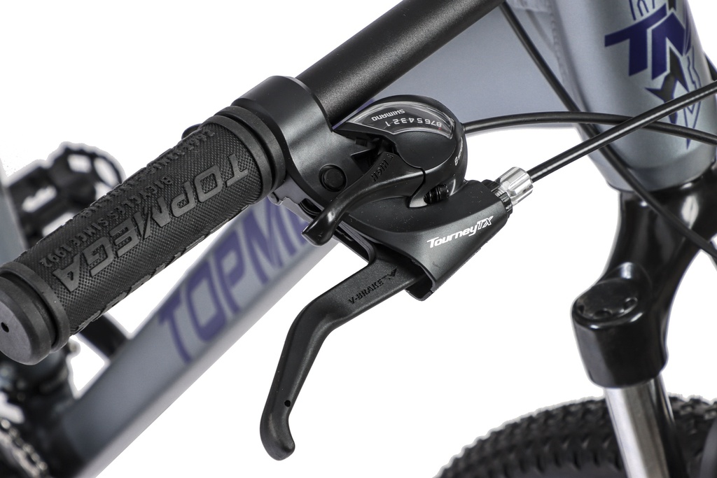BICICLETA MTB THOR R29 24V ALUMINIO GRIS/VIOLETA/NEGRO TALLE S
