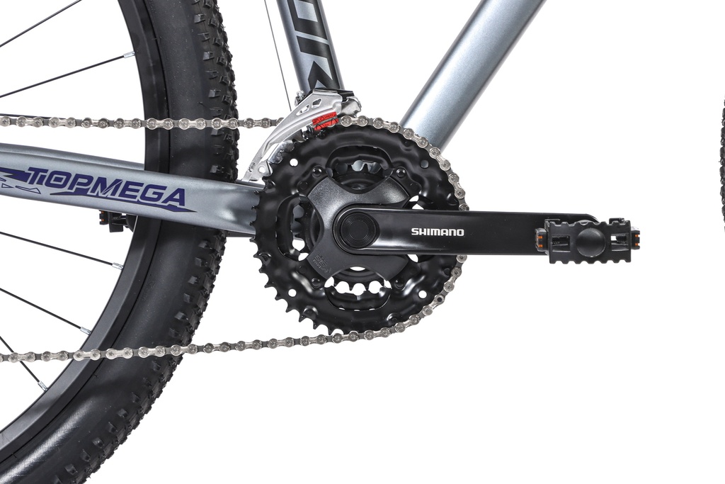 BICICLETA MTB THOR R29 24V ALUMINIO GRIS/VIOLETA/NEGRO TALLE M