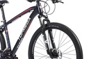 BICICLETA MTB THOR R29 24V ALUMINIO NEGRO/BLANCO/NARANJA TALLE XL
