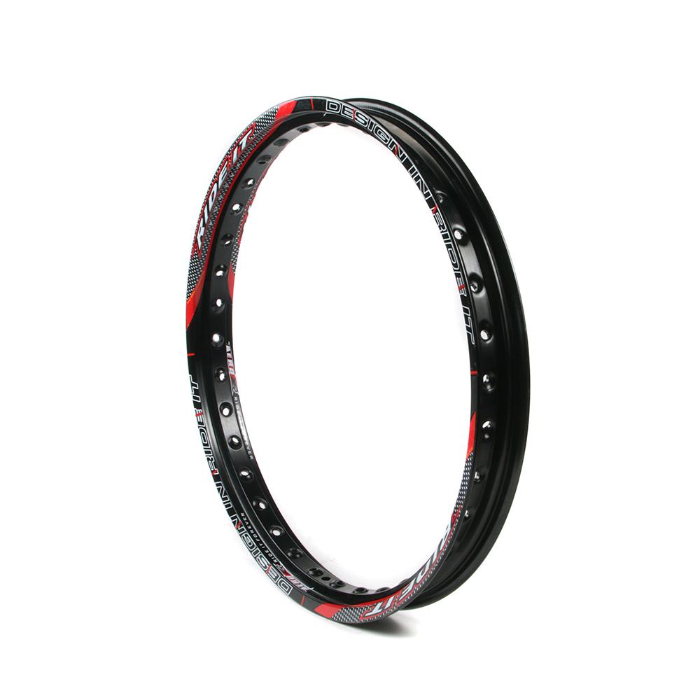 ARO DE LLANTA ALUMINIO 140X17 RIDE IT C/STICKER NEGRO