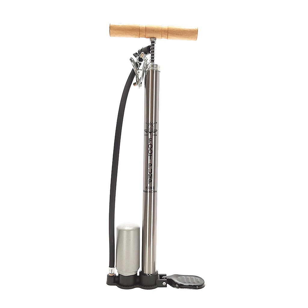 *INFLADOR PIE C/TANQUE 32X450MM CROMADO