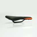 ASIENTO MTB/RUTA 280X135 SONIC NEGRO/NARANJA TOPMEGA