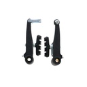 FRENO V-BRAKE NIÑO RESINA MANIJA/CABLE R16/20 P/ALLEN NEG