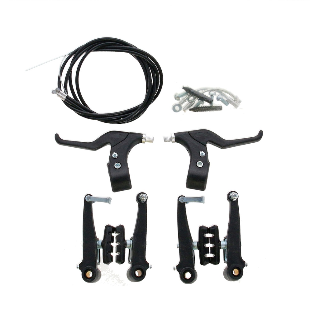 FRENO V-BRAKE NIÑO RESINA MANIJA/CABLE R16/20 P/ALLEN NEG