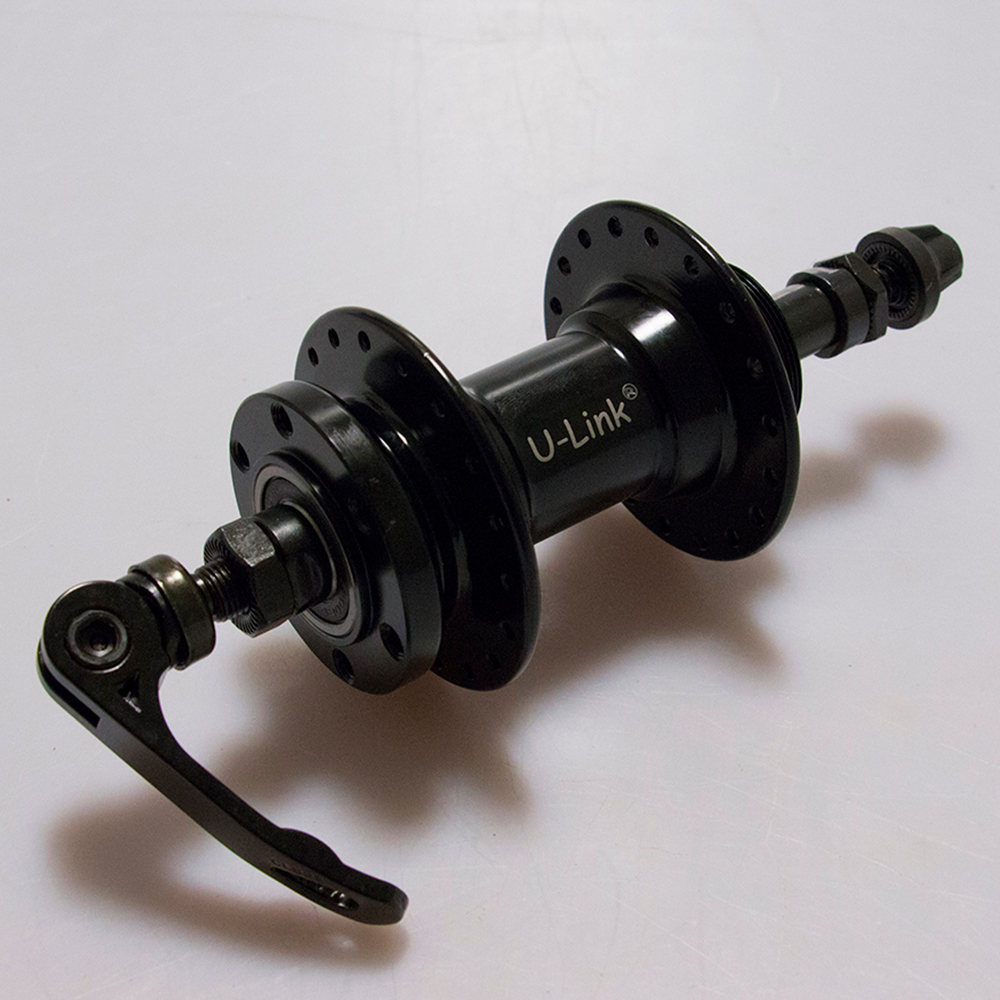 MAZA TRASERA 36A 7V ALUM RULEMAN F/D CIERRE NEGR TOPMEGA OEM