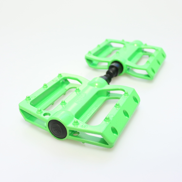 *PEDAL FREESTYLE ALUMINIO FULL 1/2'' VERDE TOPROAD