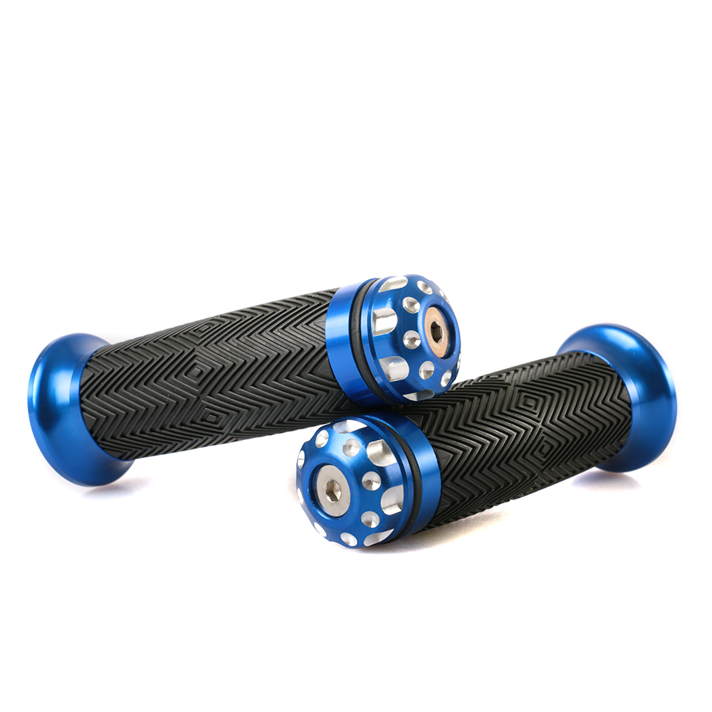 PUÑOS AZUL ALUMINIO/PVC