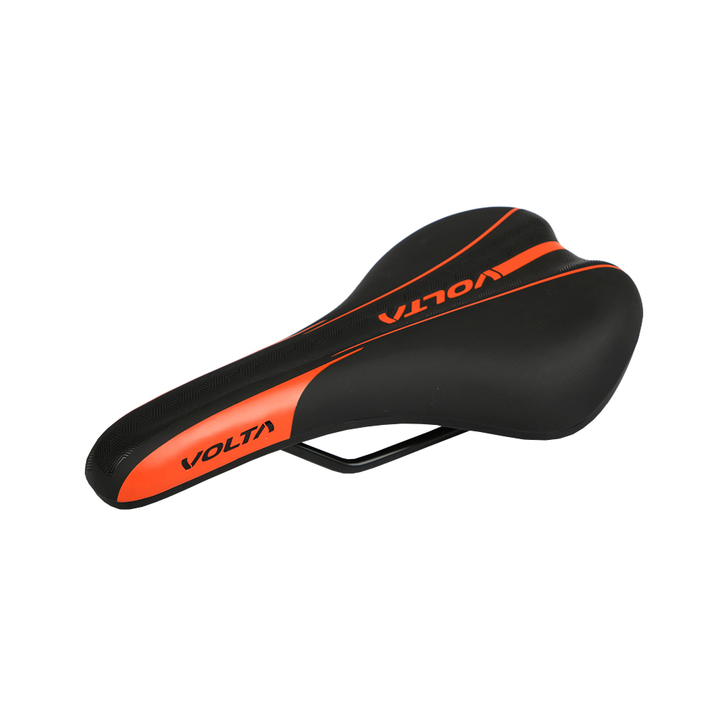 ASIENTO MTB VOLTA NEGRO NARANJA S/GRAMPA 270X150