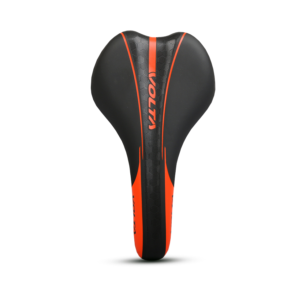 ASIENTO MTB VOLTA NEGRO NARANJA S/GRAMPA 270X150