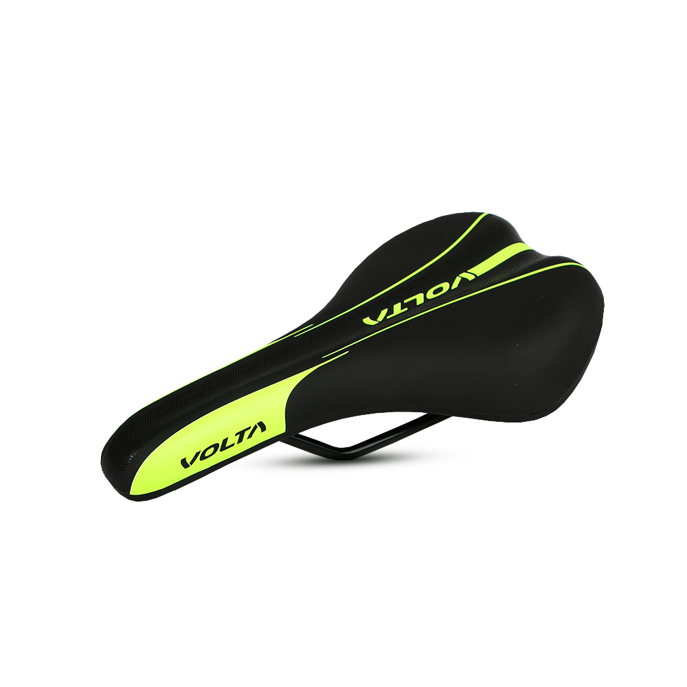 ASIENTO MTB VOLTA NEGRO VERDE S/GRAMPA 270X150