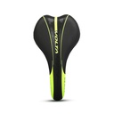 ASIENTO MTB VOLTA NEGRO AMARILLO S/GRAMPA 270X150