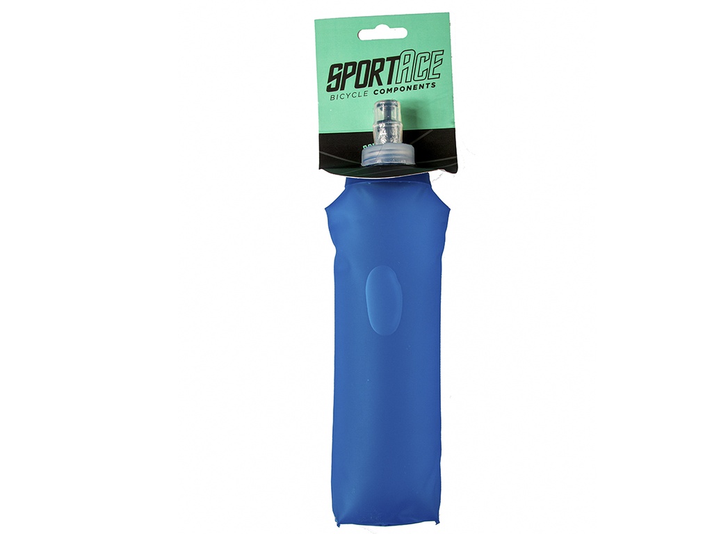 BOTELLA FLEXIBLE 500ML SPORTACE AZUL