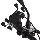 PORTA CELULAR C/CARGADOR DE BATERIA P/MANUBRIO (12V)