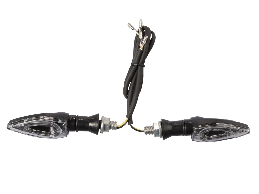 FARO GIRO LED 12V NEGRO TRIANGULO HUECO FORTE