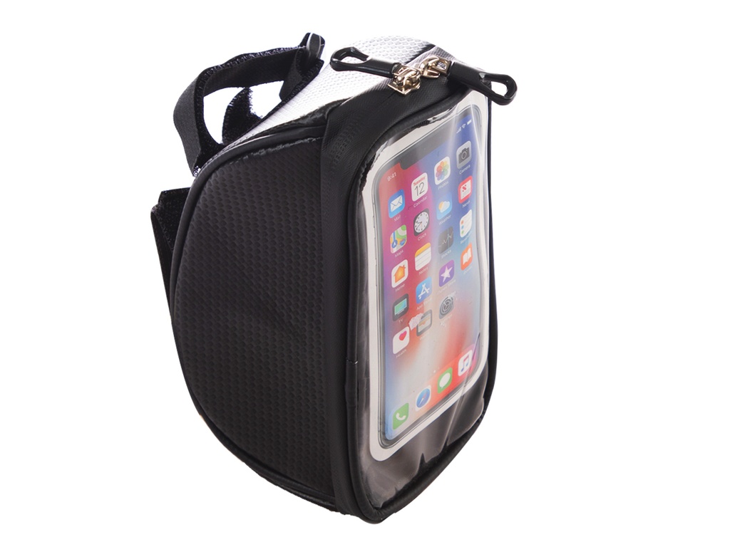 CARTERA PORTACELULAR 19X10X9CM NEGRA TOPMEGA