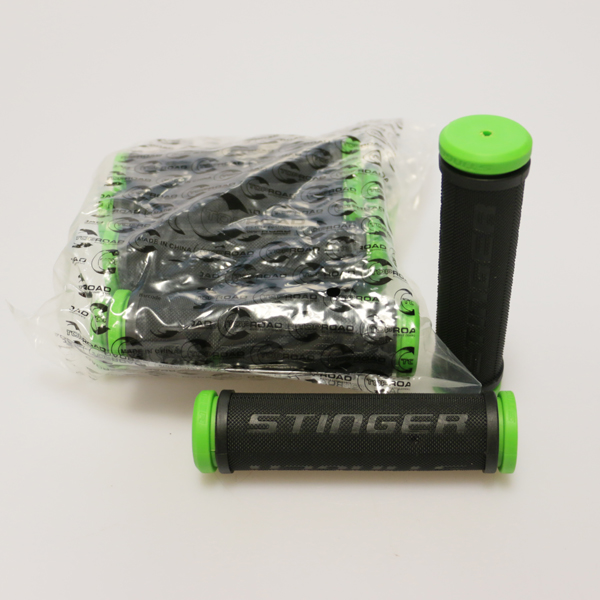 *PUÑO MTB TPR TOPMEGA BICOLOR NEGRO/VERDE