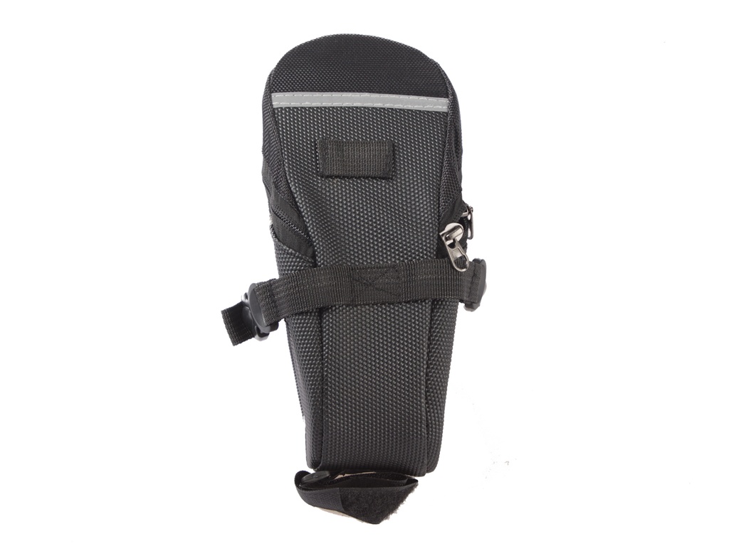 CARTERA BAJO ASIENTO C/CINTA REFLECTIVA 19X10X12CM TOPMEGA