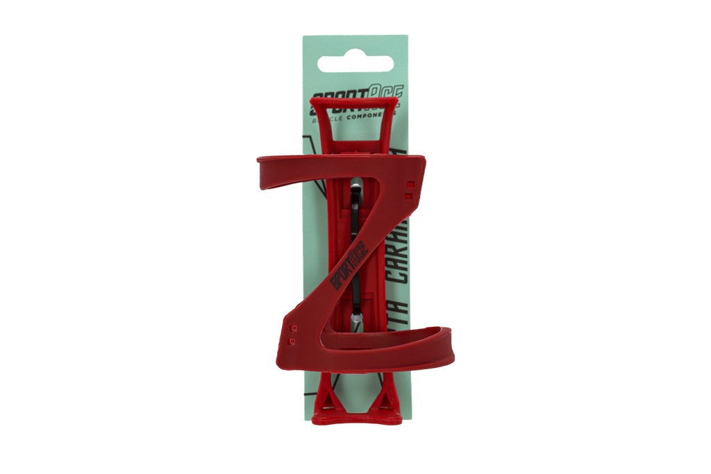 PORTA CARAMAÑOLA PLASTICO IZQ/DER ROJO SPORTACE