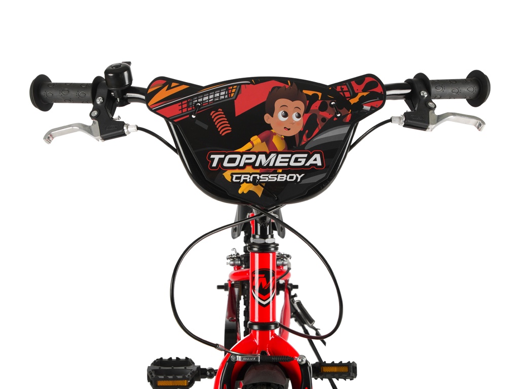 BICICLETA NIÑO CROSSBOY R12 ROJO