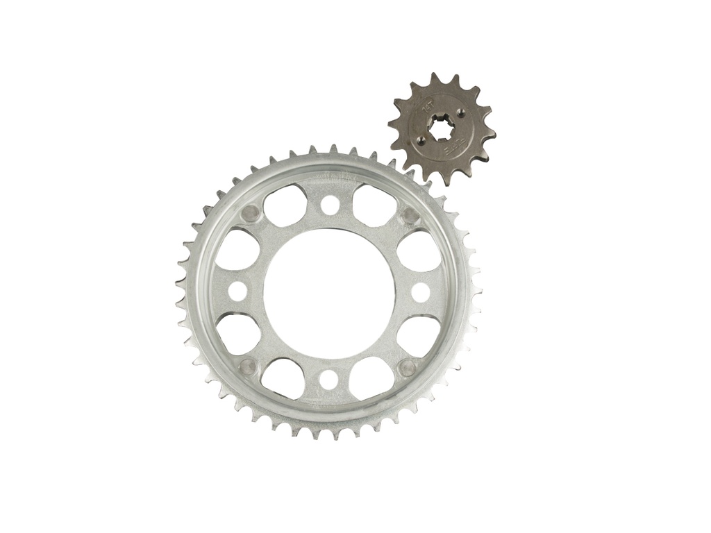 CORONA/PIÑON HONDA CB190 C/PROTECTOR (45T-14T) P/428