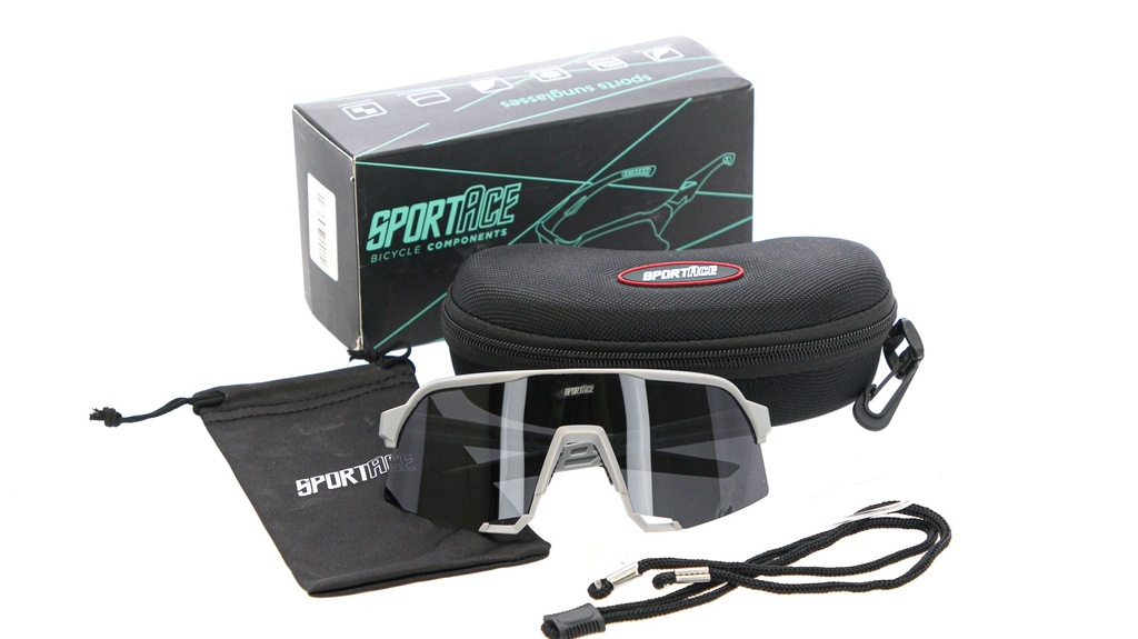 *GAFA CICLISMO SA-856 SPORTACE GRIS/NEG C/ESTUCHE 3 CRISTAL