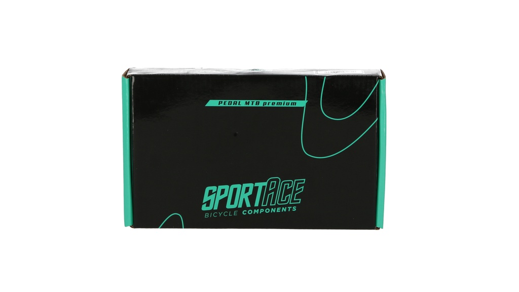 PEDAL BMX/MTB ALUMINIO DU NEGRO 83X99 9/16" SPORTACE