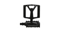 PEDAL BMX/MTB ALUMINIO DU NEGRO PINES 110X104 9/16" SPORTACE