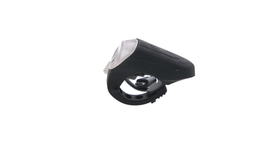 LUZ DELANTERA 3FUNC 40LM RECARGABLE 180 mAh C/SUJETADOR TOPMEGA