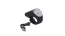 LUZ DELANTERA 3FUNC 40LM RECARGABLE 180 mAh C/SUJETADOR TOPMEGA