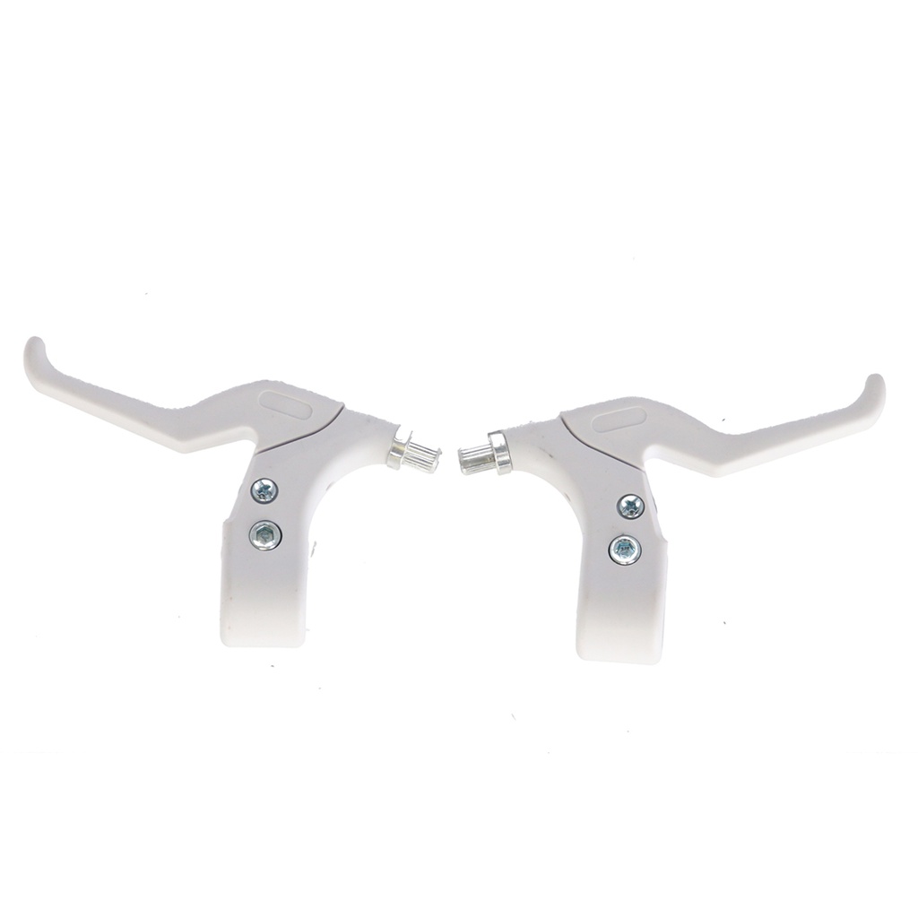FRENO V-BRAKE NIÑO RESINA MANIJA/CABLE JGO BLANCO