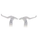 FRENO V-BRAKE NIÑO RESINA MANIJA/CABLE JGO BLANCO