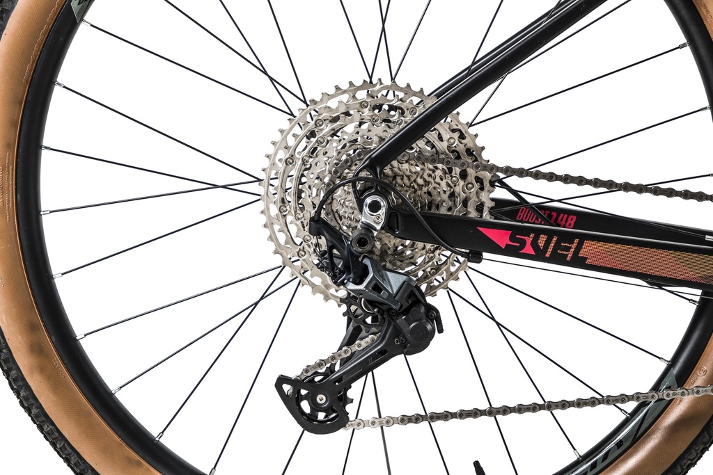 BICICLETA MTB SVEL ALUMINIO X6 NEGRO/ROJO/AMARILLO SLX 12VEL 29ER L