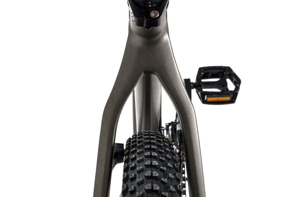 BICICLETA MTB VIGGO ALUMINIO GRIS/AMARILLO ALTUS 27VEL 29ER L