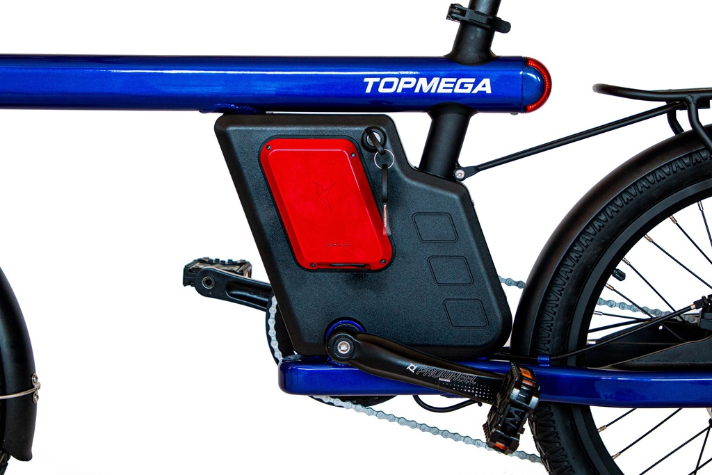 BIC ELECTRICA TOPMEGA Z1 ALUMINIO R20 250W 36V 6VEL AZUL