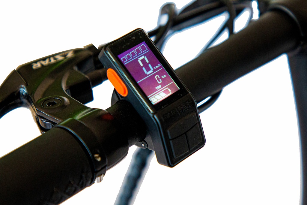 BIC ELECTRICA TOPMEGA Z1 ALUMINIO R20 250W 36V 6VEL AZUL