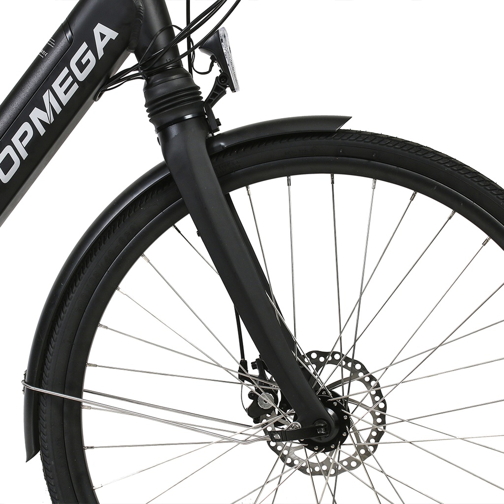 BIC ELECTRICA TOPMEGA PASEO ALUM R700 250W 36V 6VEL NEGRO