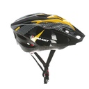CASCO MTB 18 VENTILACIONES C/VISERA 54-60 CM NEGRO/AMARILLO