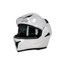 CASCO REBATIBLE VIRTUE LISO BLANCO XL