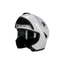 CASCO REBATIBLE VIRTUE LISO BLANCO XL
