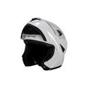CASCO REBATIBLE VIRTUE LISO BLANCO XL