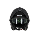 CASCO REBATIBLE VIRTUE LISO NEGRO XL