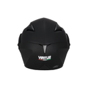 CASCO REBATIBLE VIRTUE LISO NEGRO XL