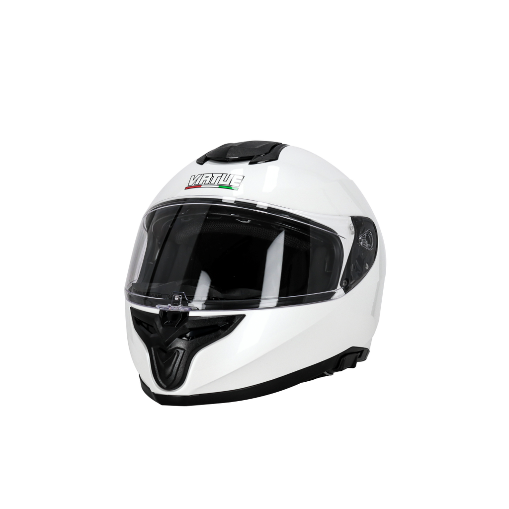 CASCO VIRTUE LISO BLANCO XL