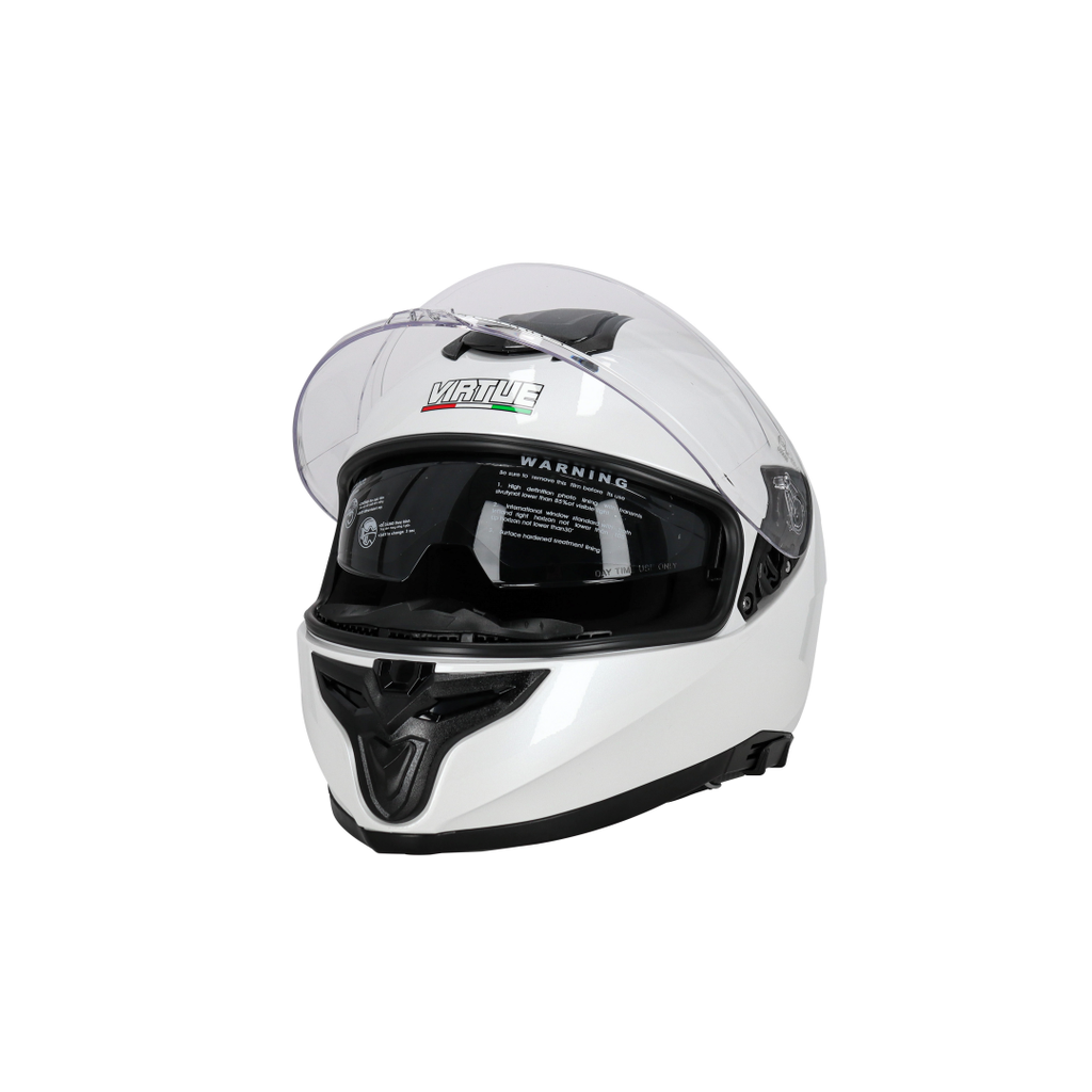 CASCO VIRTUE LISO BLANCO XL