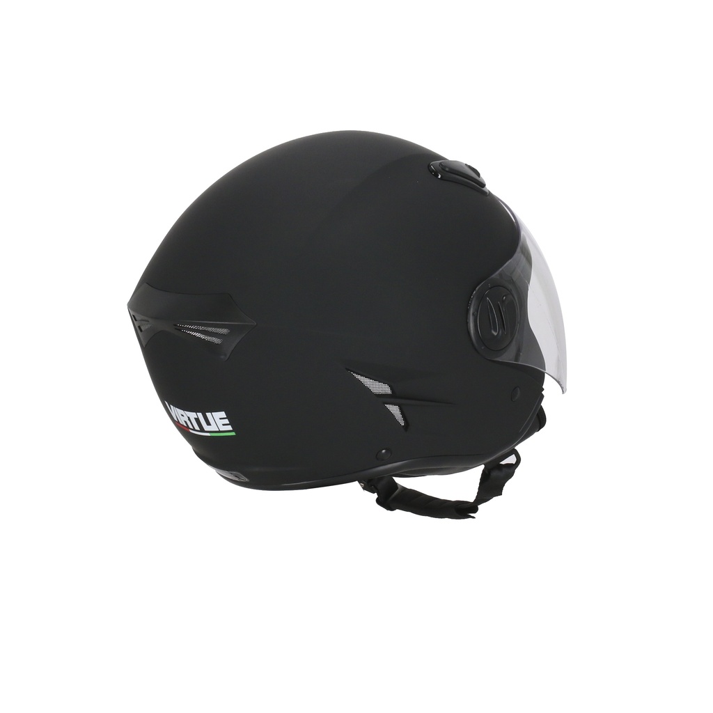 CASCO VIRTUE ABIERTO NEGRO L